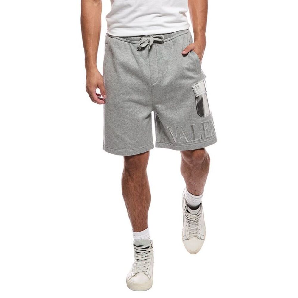 Valentino Mens Lounge Short, Grey